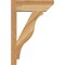 Ekena Millwork Funston Slat Rough Sawn Outlooker, Western Red Cedar, 6"W x 16"D x 24"H OUT06X16X24FST06RWR - alternate 2